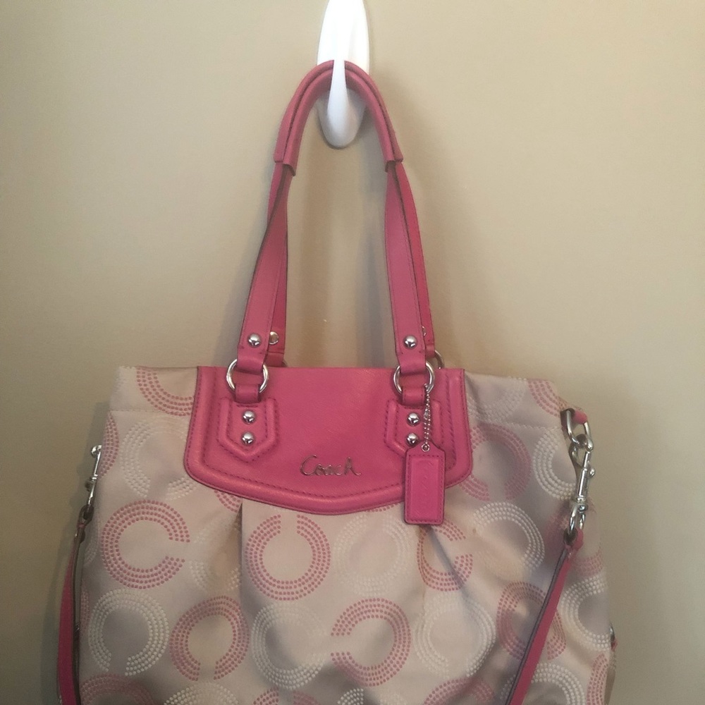 Coach Op Pattern Purse